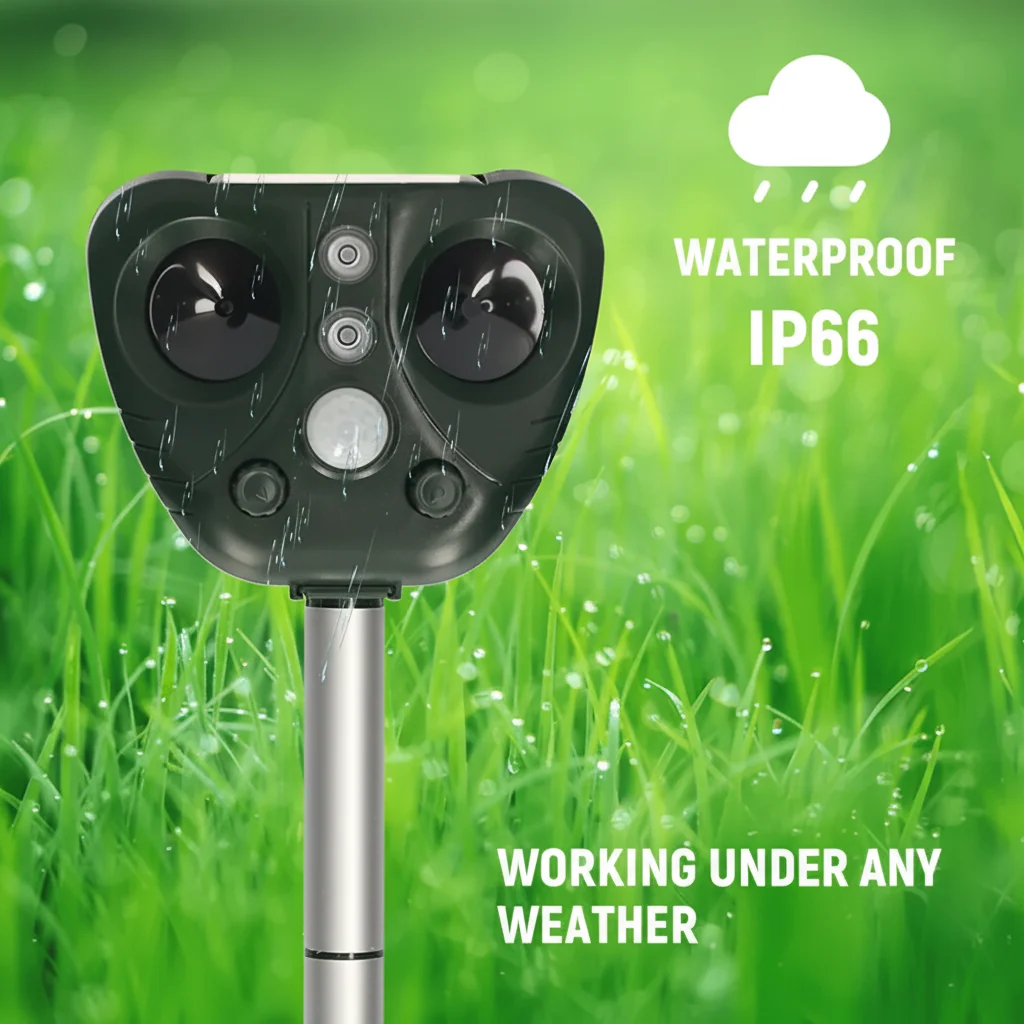 Bird Repeller Pest Control Gardens Ultrasonic Device - Image 3